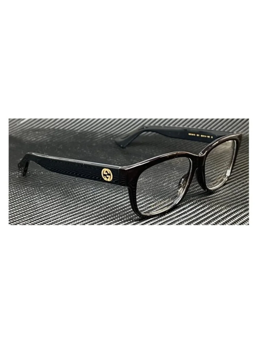 New Gucci Women Black Eyeglasses 55-14-140